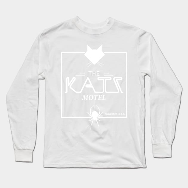 Katz Motel - Courage the Cowardly Dog Long Sleeve T-Shirt by red-leaf